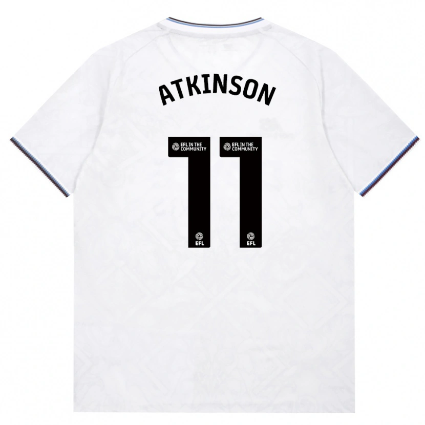 Danxen Heren Izzy Atkinson #11 Bordeaux Wit Uitshirt Uittenue 2026/27 T-Shirt