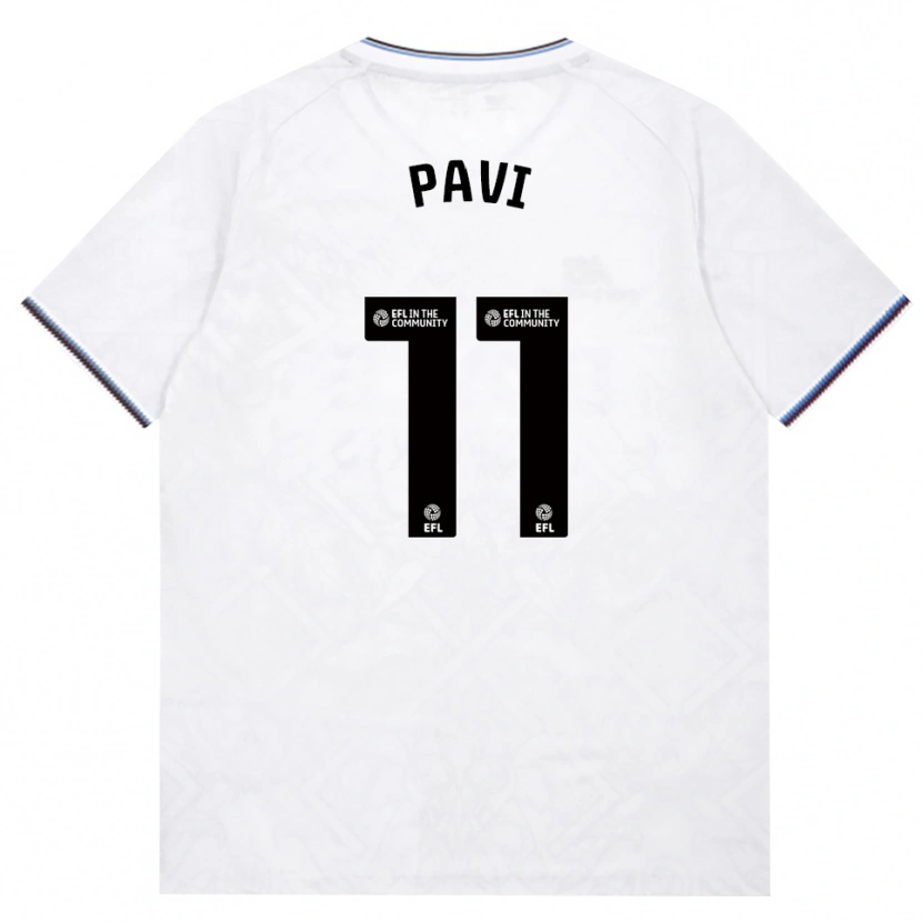 Danxen Heren Manuela Paví #11 Bordeaux Wit Uitshirt Uittenue 2026/27 T-Shirt