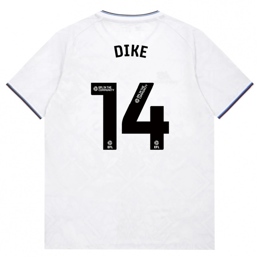 Danxen Heren Lewis Dike #14 Bordeaux Wit Uitshirt Uittenue 2026/27 T-Shirt