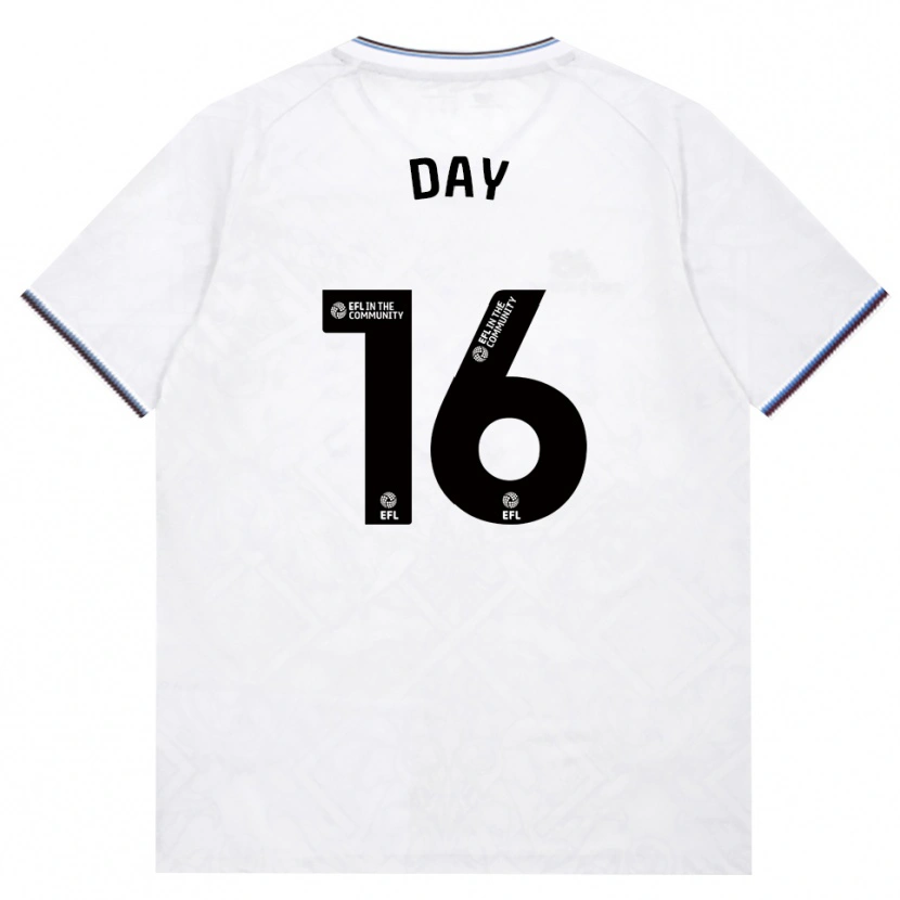 Danxen Heren Frankie Day #16 Bordeaux Wit Uitshirt Uittenue 2026/27 T-Shirt