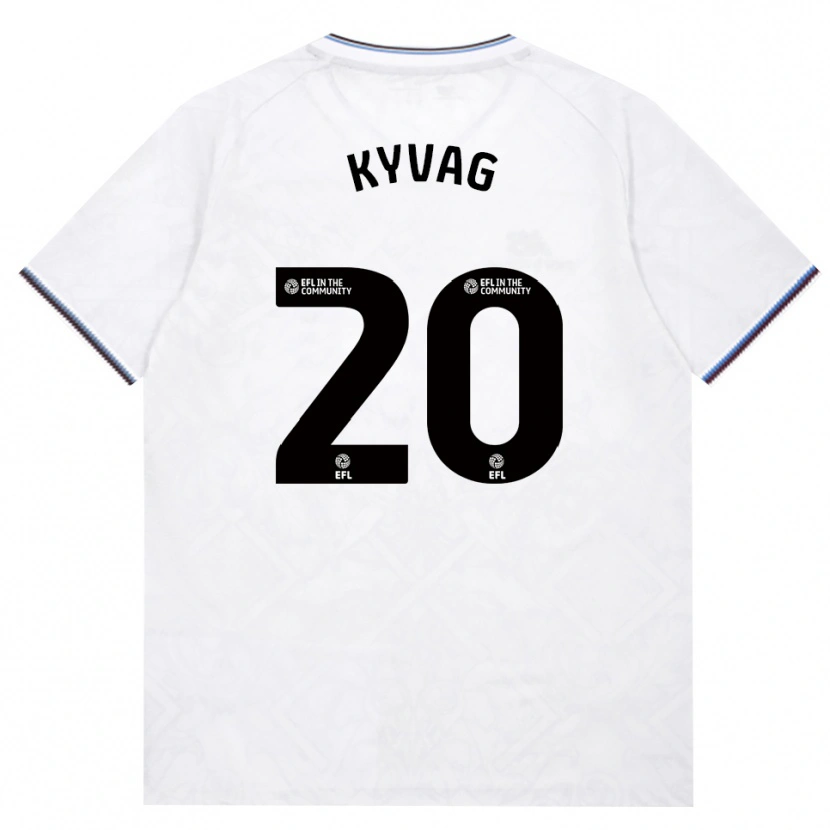 Danxen Heren Thea Kyvag #20 Bordeaux Wit Uitshirt Uittenue 2026/27 T-Shirt