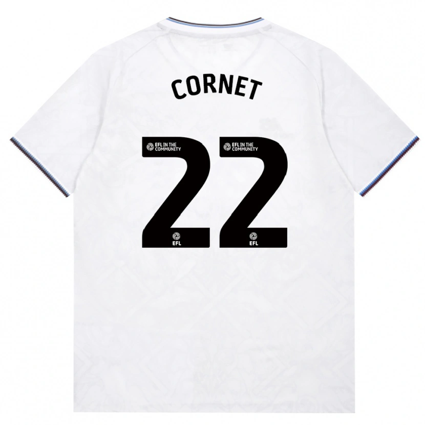 Danxen Heren Maxwel Cornet #22 Bordeaux Wit Uitshirt Uittenue 2026/27 T-Shirt