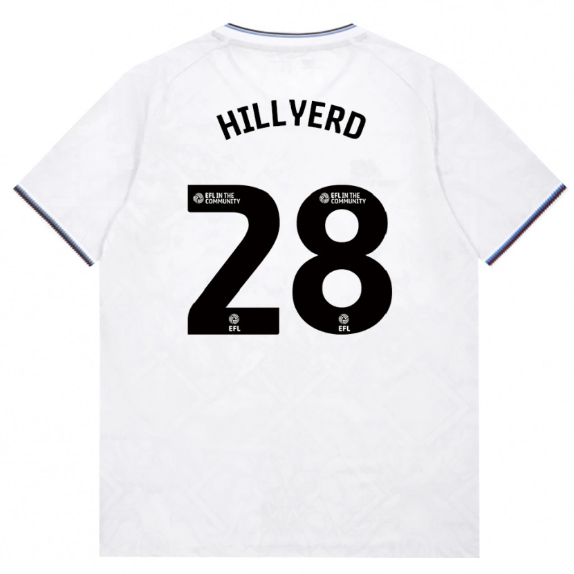 Danxen Heren Sophie Hillyerd #28 Bordeaux Wit Uitshirt Uittenue 2026/27 T-Shirt