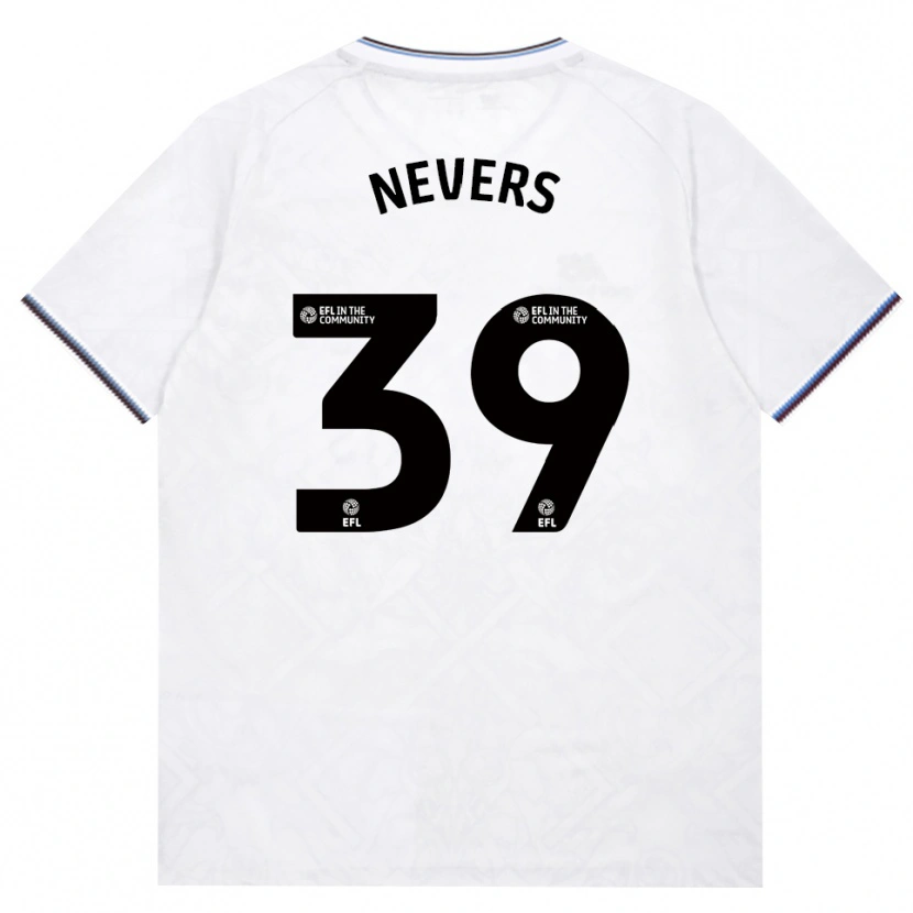 Danxen Heren Thierry Nevers #39 Bordeaux Wit Uitshirt Uittenue 2026/27 T-Shirt