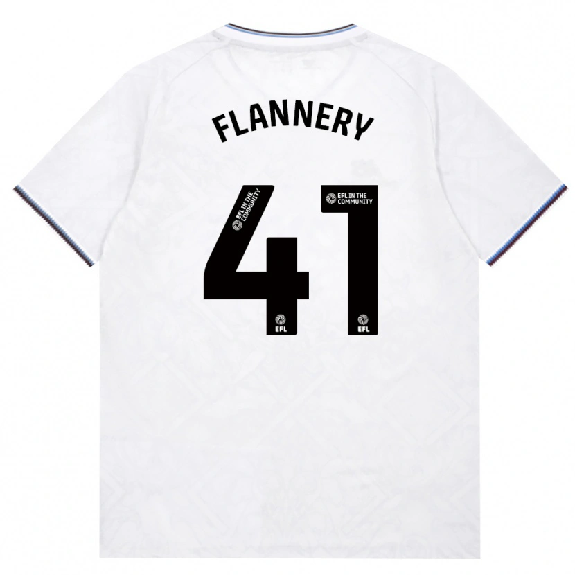 Danxen Heren Keira Flannery #41 Bordeaux Wit Uitshirt Uittenue 2026/27 T-Shirt