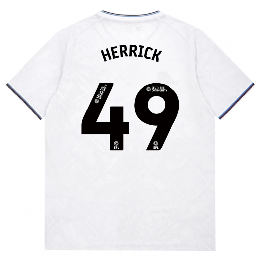 Danxen Heren Finlay Herrick #49 Bordeaux Wit Uitshirt Uittenue 2026/27 T-Shirt