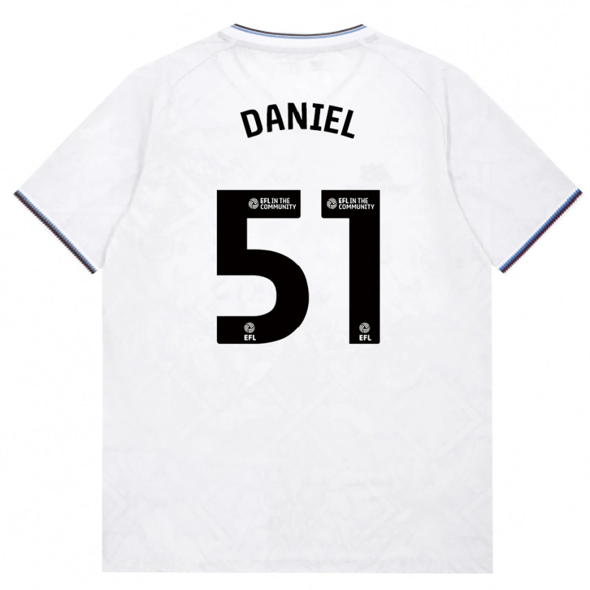Danxen Heren Daniel Chesters #51 Bordeaux Wit Uitshirt Uittenue 2026/27 T-Shirt
