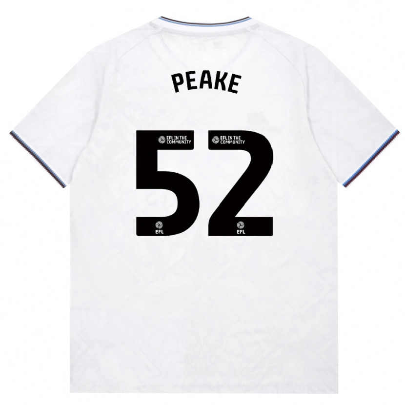 Danxen Heren Lennon Peake #52 Bordeaux Wit Uitshirt Uittenue 2026/27 T-Shirt