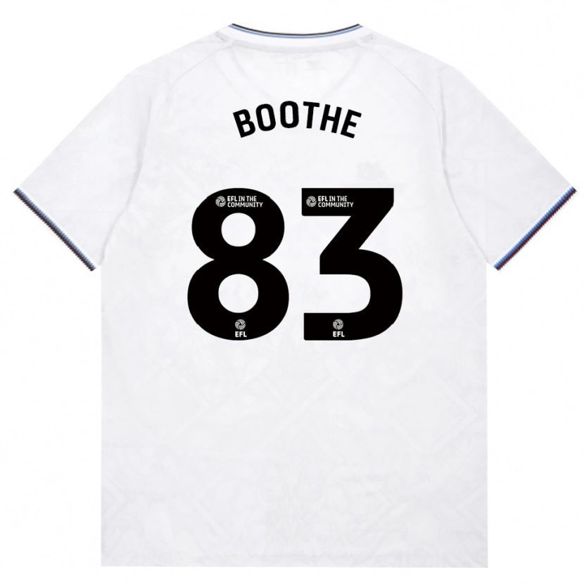 Danxen Heren Sebastian Boothe #83 Bordeaux Wit Uitshirt Uittenue 2026/27 T-Shirt