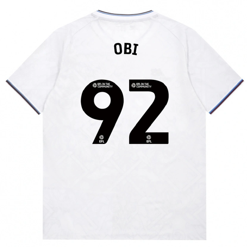 Danxen Heren Chuk Obi #92 Bordeaux Wit Uitshirt Uittenue 2026/27 T-Shirt
