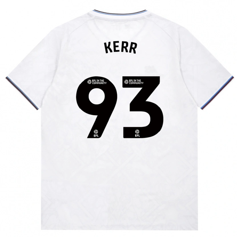 Danxen Heren Joel Kerr #93 Bordeaux Wit Uitshirt Uittenue 2026/27 T-Shirt