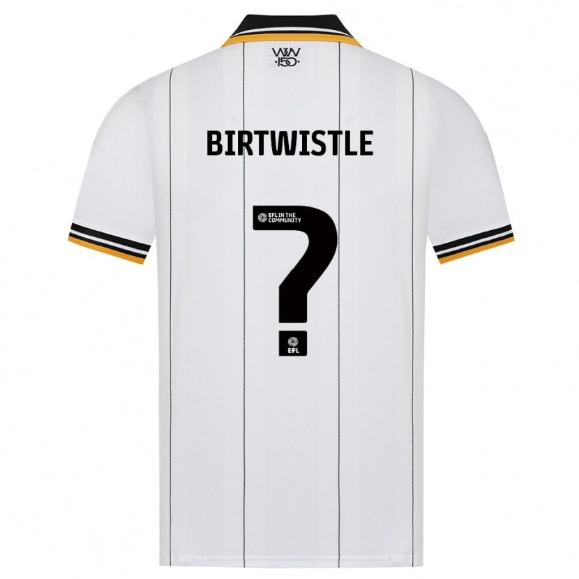 Danxen Heren Harry Birtwistle #0 Oranje Wit Zwart Uitshirt Uittenue 2026/27 T-Shirt
