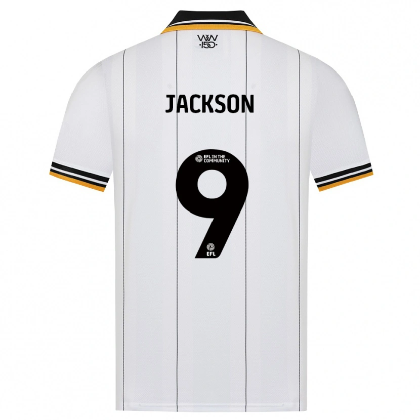 Danxen Heren Ricky Jackson #9 Oranje Wit Zwart Uitshirt Uittenue 2026/27 T-Shirt