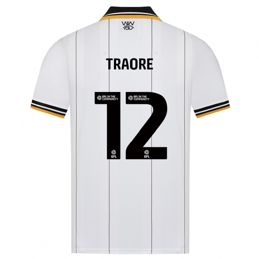 Danxen Heren Boubacar Traoré #12 Oranje Wit Zwart Uitshirt Uittenue 2026/27 T-Shirt