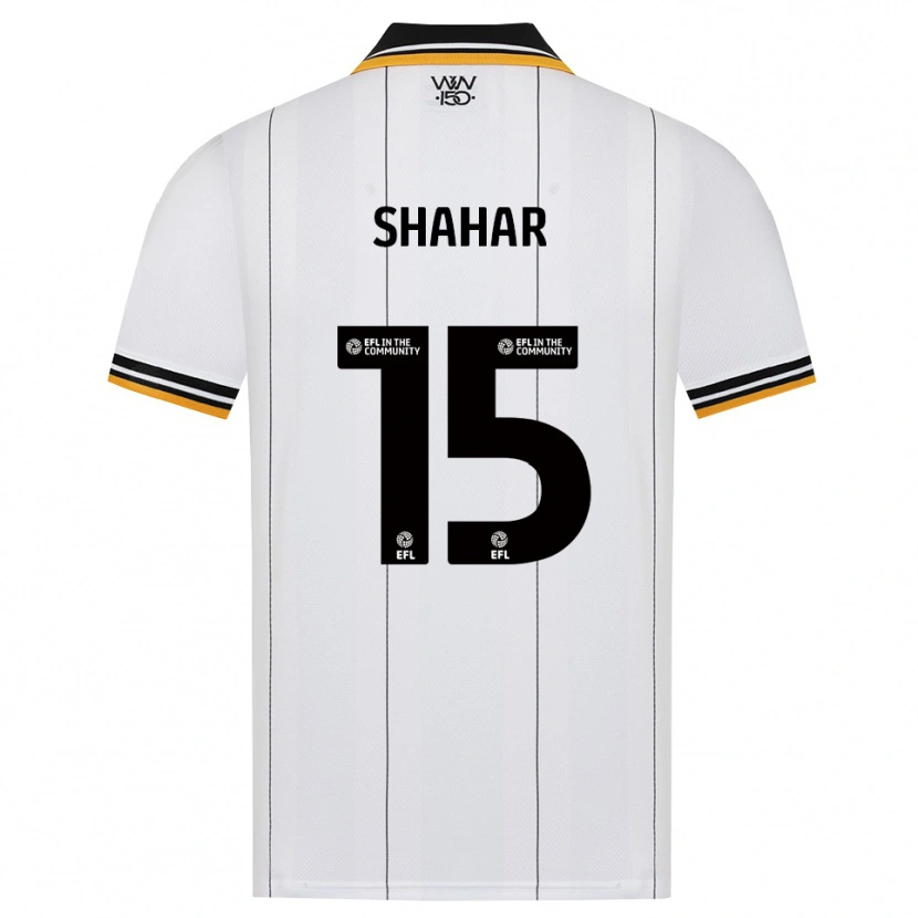 Danxen Heren Sebastian Shahar #15 Oranje Wit Zwart Uitshirt Uittenue 2026/27 T-Shirt