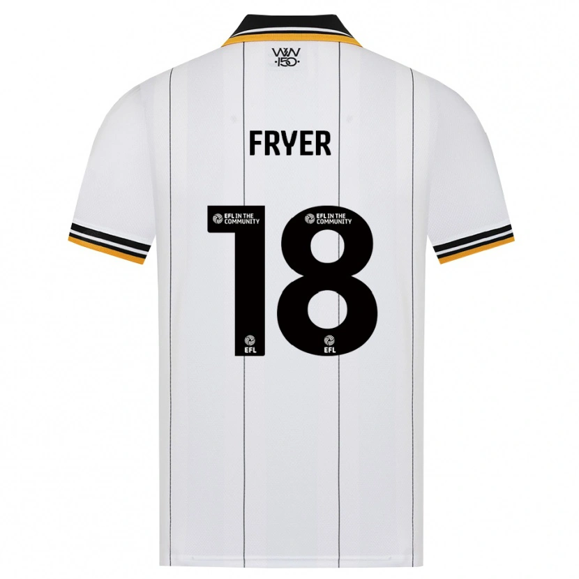 Danxen Heren Hannah Fryer #18 Oranje Wit Zwart Uitshirt Uittenue 2026/27 T-Shirt