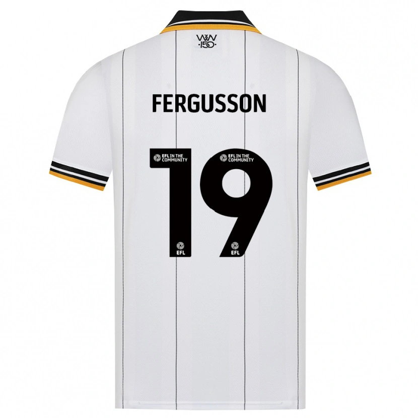Danxen Heren Liv Fergusson #19 Oranje Wit Zwart Uitshirt Uittenue 2026/27 T-Shirt