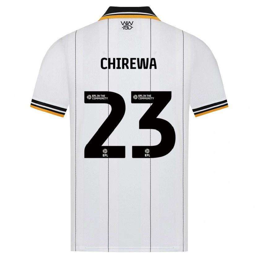 Danxen Heren Tawanda Chirewa #23 Oranje Wit Zwart Uitshirt Uittenue 2026/27 T-Shirt