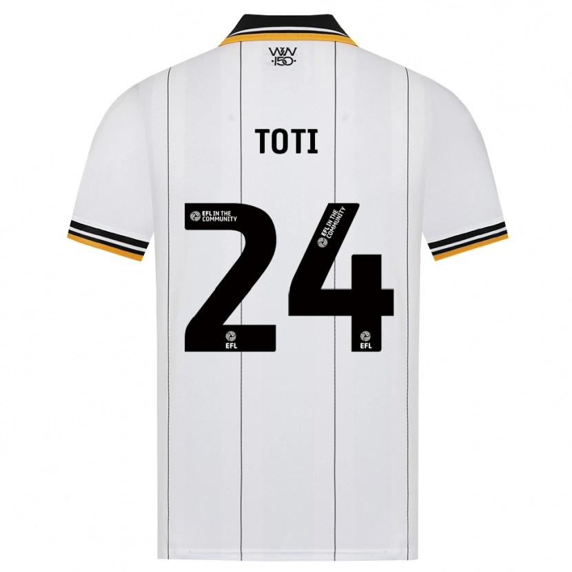Danxen Heren Tote António Gomes #24 Oranje Wit Zwart Uitshirt Uittenue 2026/27 T-Shirt
