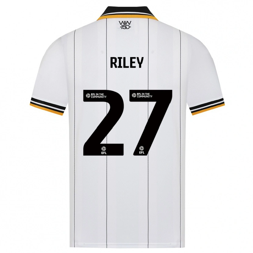 Danxen Heren Lauren Riley #27 Oranje Wit Zwart Uitshirt Uittenue 2026/27 T-Shirt