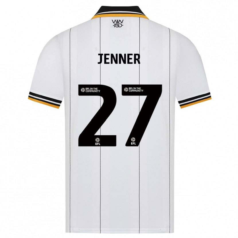 Danxen Heren Abbi Jenner #27 Oranje Wit Zwart Uitshirt Uittenue 2026/27 T-Shirt