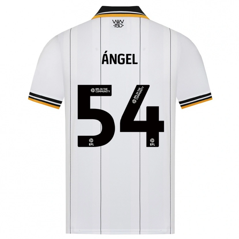 Danxen Heren Dani Ángel #54 Oranje Wit Zwart Uitshirt Uittenue 2026/27 T-Shirt