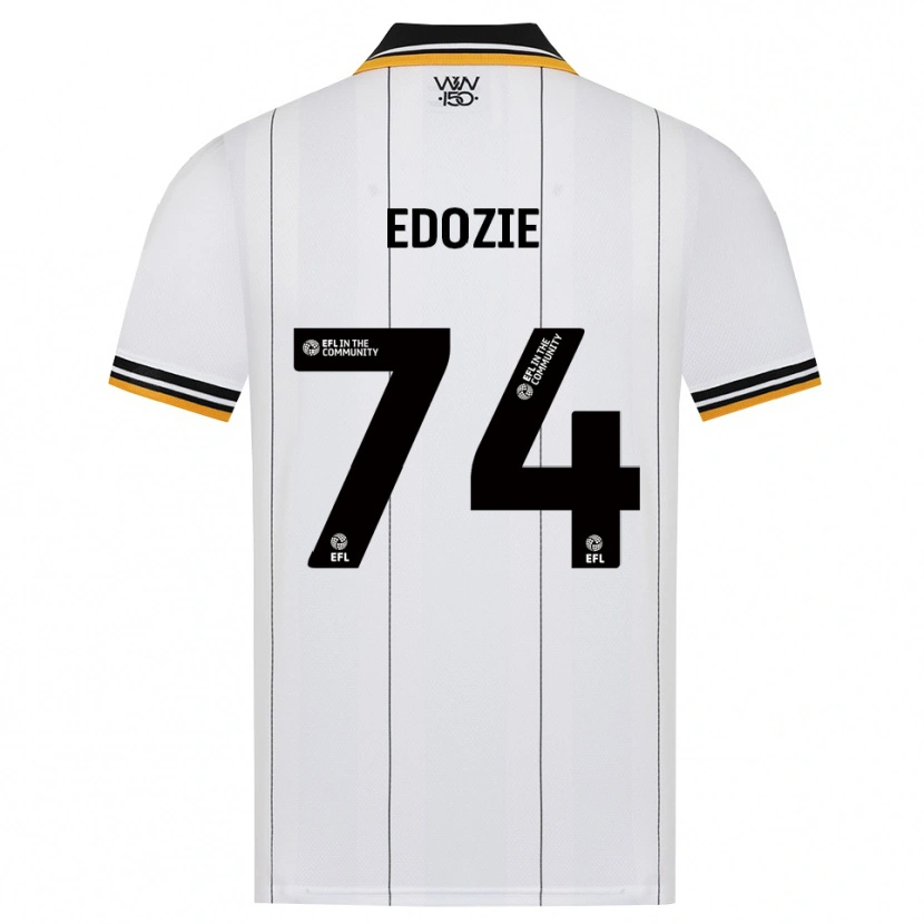 Danxen Heren Tom Edozie #74 Oranje Wit Zwart Uitshirt Uittenue 2026/27 T-Shirt