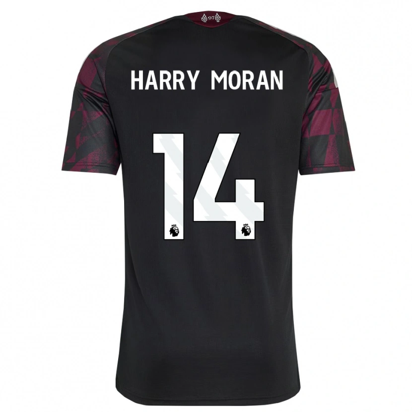 Danxen Heren Harry Moran #14 Zwart Wit Paars Thuisshirt Derde Tenue 2026/27 T-Shirt