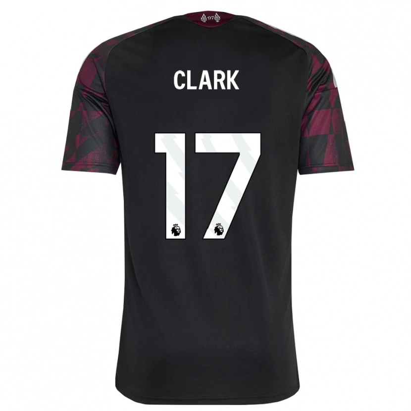 Danxen Heren Jenna Clark #17 Zwart Wit Paars Thuisshirt Derde Tenue 2026/27 T-Shirt