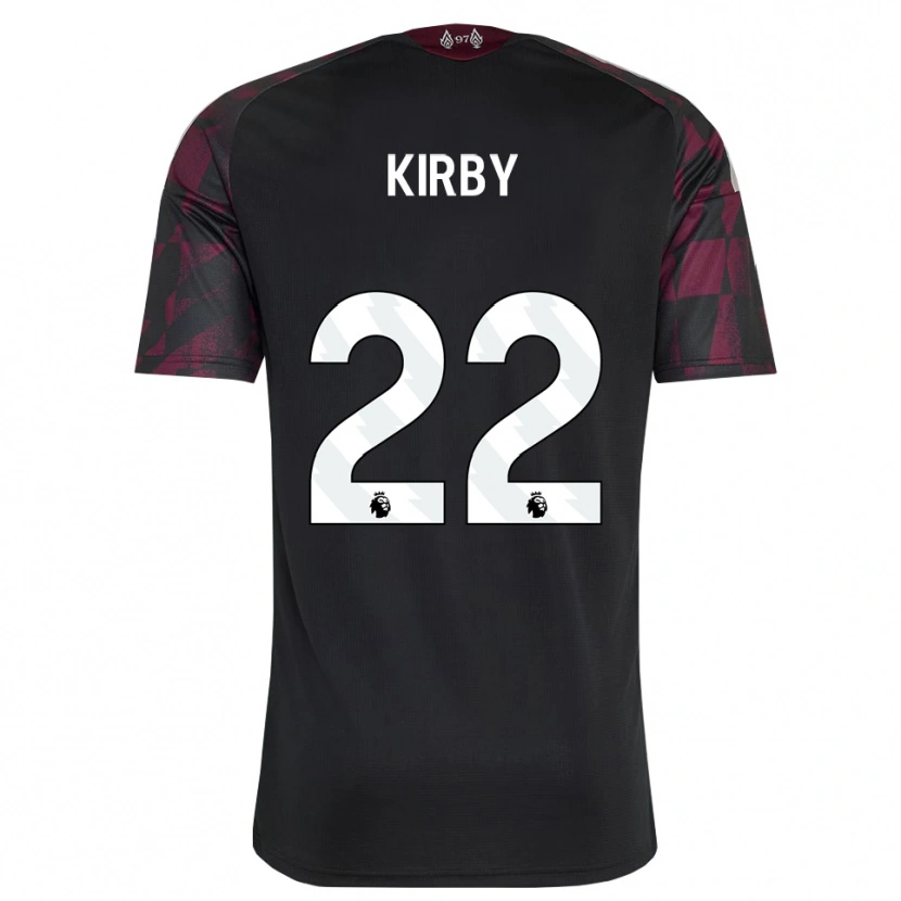 Danxen Heren Faye Kirby #22 Zwart Wit Paars Thuisshirt Derde Tenue 2026/27 T-Shirt