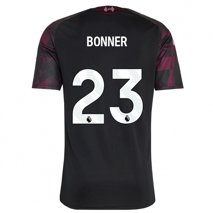 Danxen Heren Gemma Bonner #23 Zwart Wit Paars Thuisshirt Derde Tenue 2026/27 T-Shirt