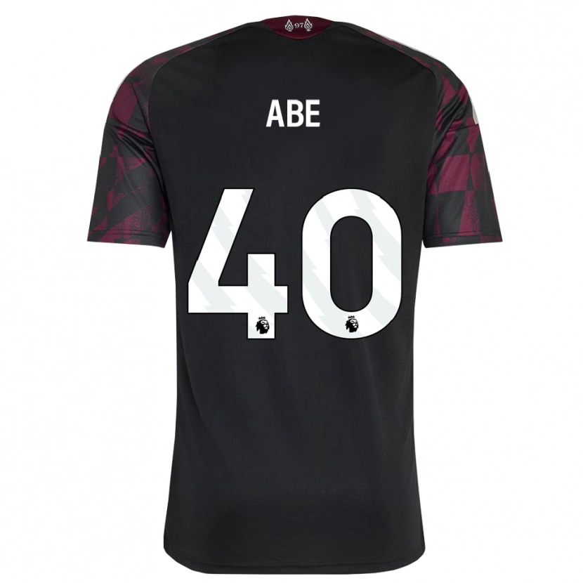 Danxen Heren Joshua Abe #40 Zwart Wit Paars Thuisshirt Derde Tenue 2026/27 T-Shirt