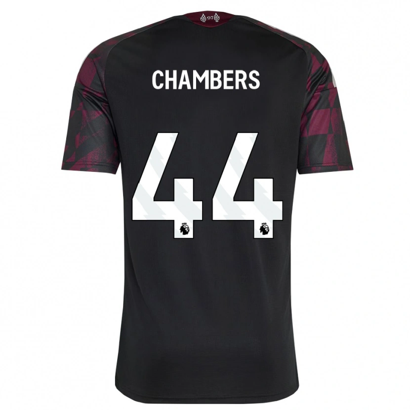 Danxen Heren Luke Chambers #44 Zwart Wit Paars Thuisshirt Derde Tenue 2026/27 T-Shirt