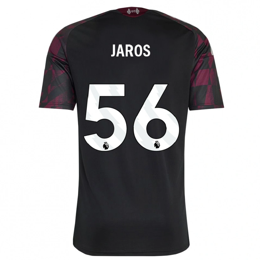 Danxen Heren Vitezslav Jaros #56 Zwart Wit Paars Thuisshirt Derde Tenue 2026/27 T-Shirt