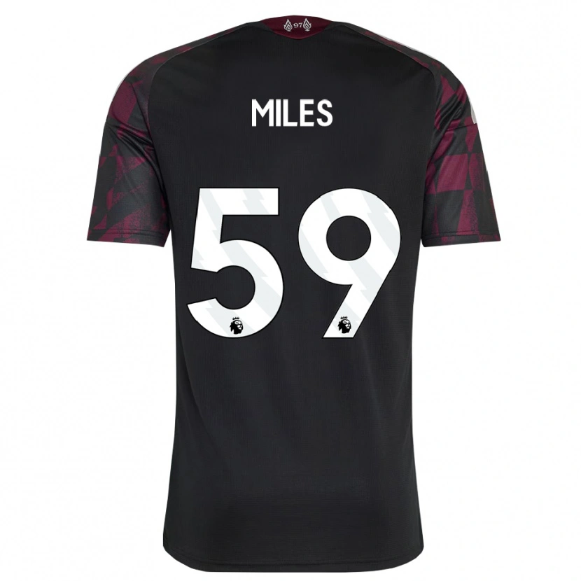 Danxen Heren Terence Miles #59 Zwart Wit Paars Thuisshirt Derde Tenue 2026/27 T-Shirt