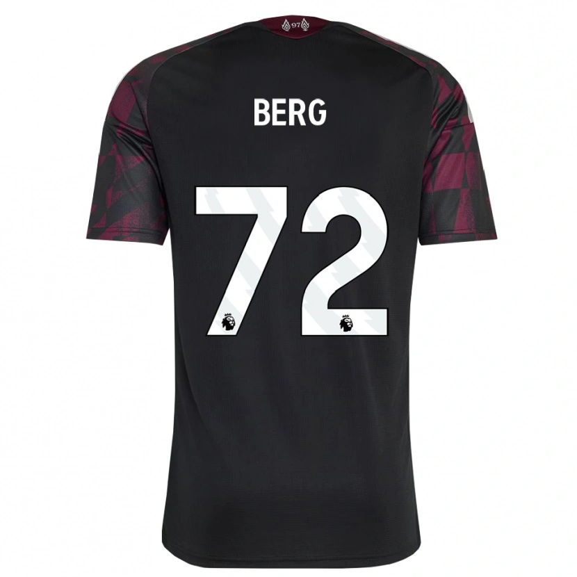 Danxen Heren Sepp Van Den Berg #72 Zwart Wit Paars Thuisshirt Derde Tenue 2026/27 T-Shirt