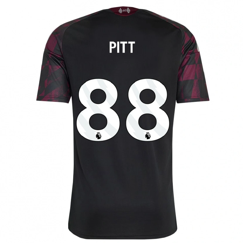Danxen Heren Lucas Pitt #88 Zwart Wit Paars Thuisshirt Derde Tenue 2026/27 T-Shirt