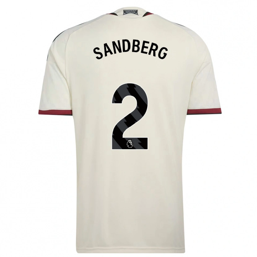 Danxen Heren Anna Sandberg #2 Beige Zwart Rood Thuisshirt Derde Tenue 2026/27 T-Shirt
