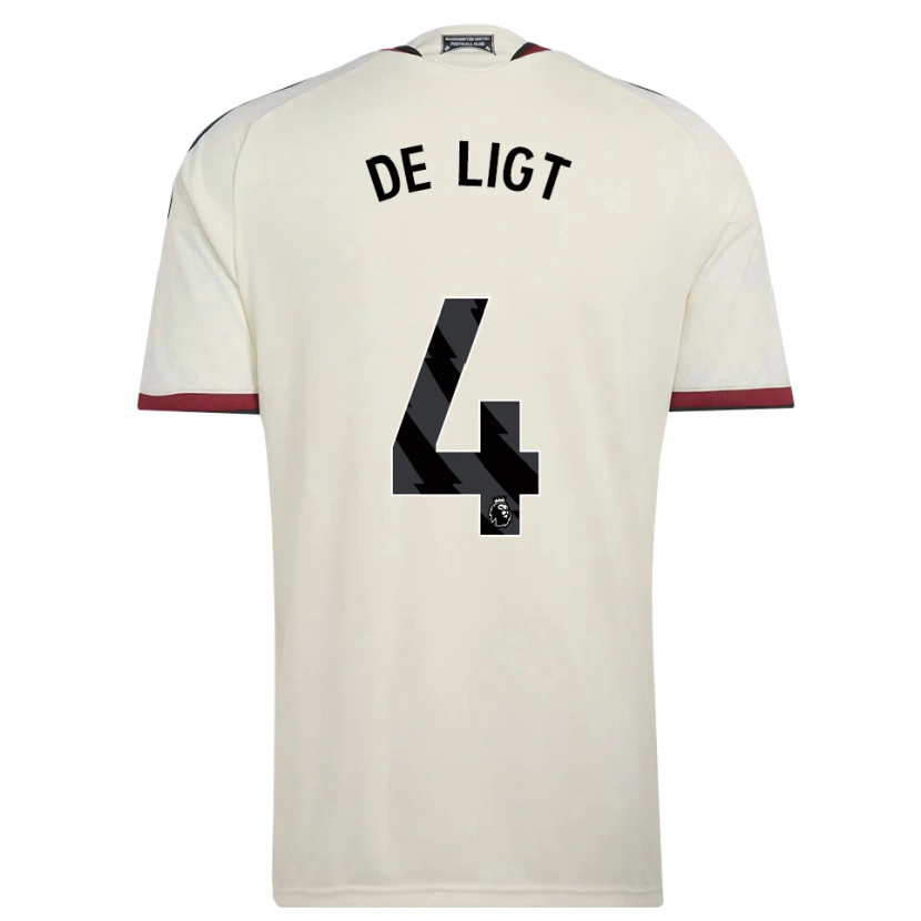Danxen Heren Matthijs De Ligt #4 Beige Zwart Rood Thuisshirt Derde Tenue 2026/27 T-Shirt