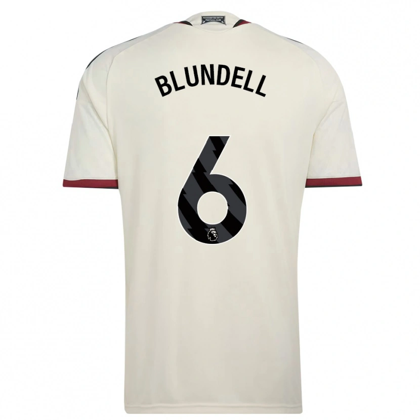 Danxen Heren Hannah Blundell #6 Beige Zwart Rood Thuisshirt Derde Tenue 2026/27 T-Shirt