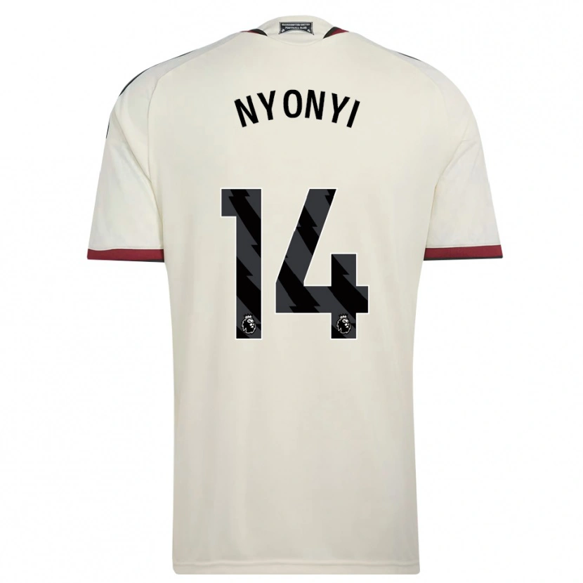 Danxen Heren Brian Nyonyi #14 Beige Zwart Rood Thuisshirt Derde Tenue 2026/27 T-Shirt