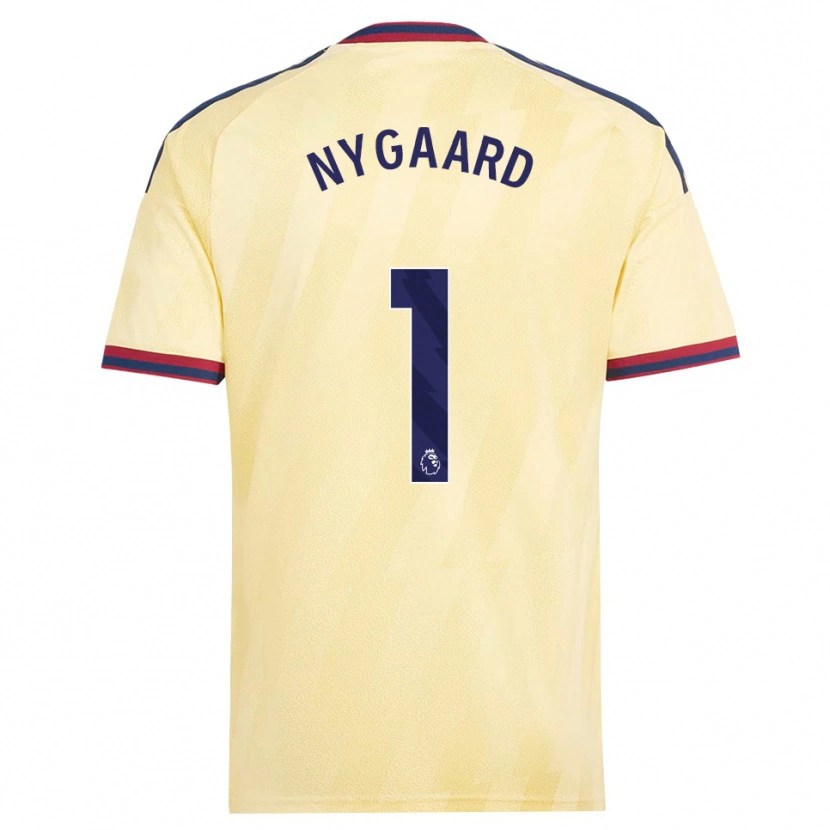 Danxen Heren Lucas Nygaard #1 Licht Geel Middernachtblauw Thuisshirt Derde Tenue 2026/27 T-Shirt