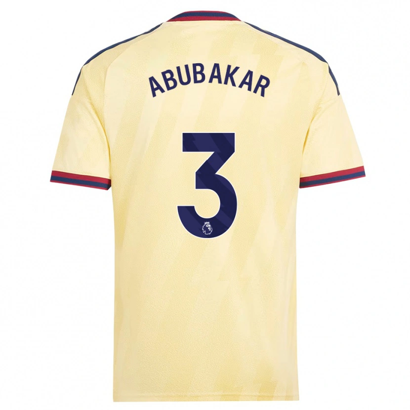 Danxen Heren Hakeem Abubakar #3 Licht Geel Middernachtblauw Thuisshirt Derde Tenue 2026/27 T-Shirt