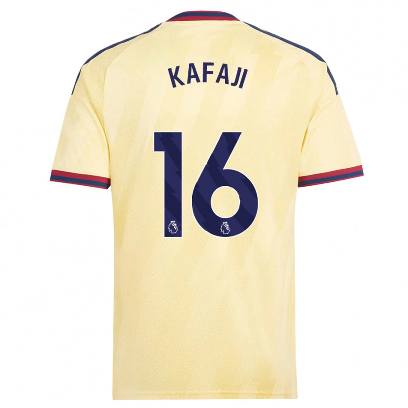 Danxen Heren Rosa Kafaji #16 Licht Geel Middernachtblauw Thuisshirt Derde Tenue 2026/27 T-Shirt