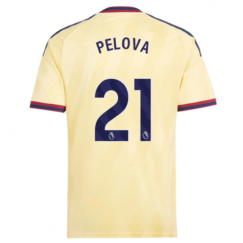 Danxen Heren Victoria Pelova #21 Licht Geel Middernachtblauw Thuisshirt Derde Tenue 2026/27 T-Shirt