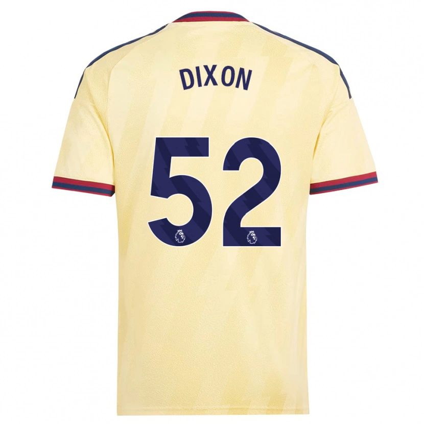 Danxen Heren Jaden Dixon #52 Licht Geel Middernachtblauw Thuisshirt Derde Tenue 2026/27 T-Shirt