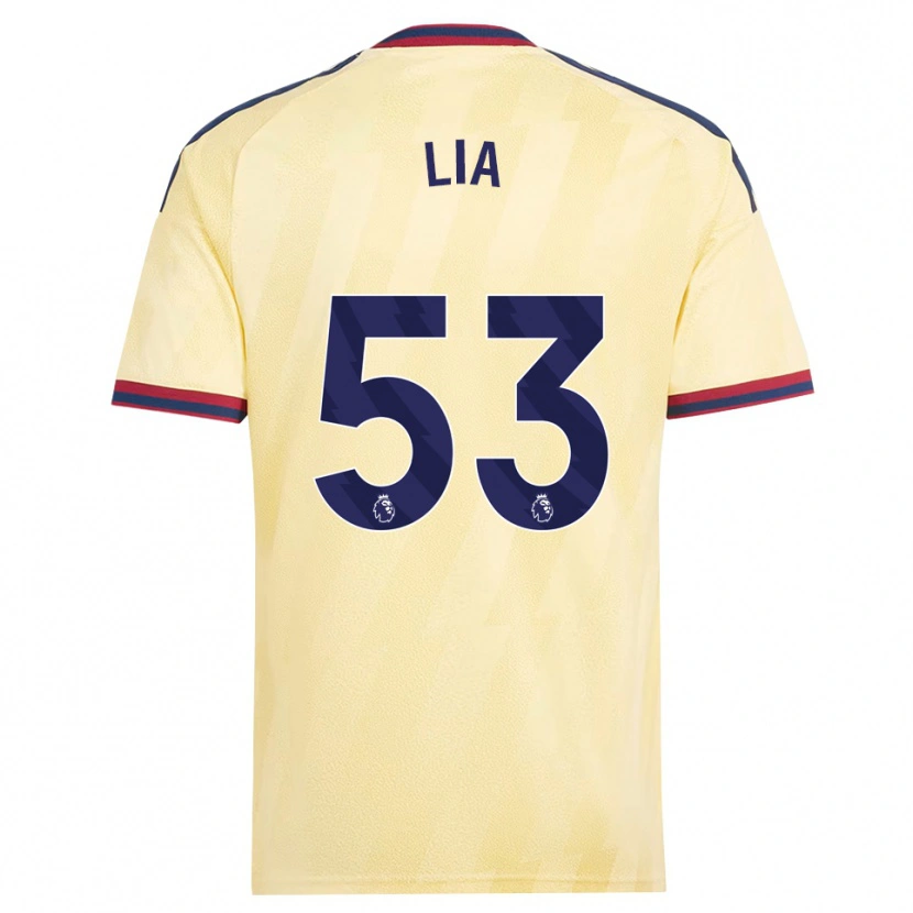 Danxen Heren Vivienne Lia #53 Licht Geel Middernachtblauw Thuisshirt Derde Tenue 2026/27 T-Shirt