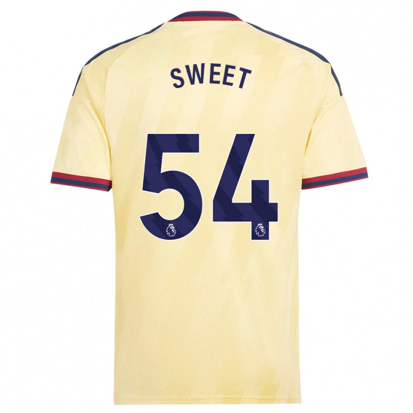 Danxen Heren Will Sweet #54 Licht Geel Middernachtblauw Thuisshirt Derde Tenue 2026/27 T-Shirt