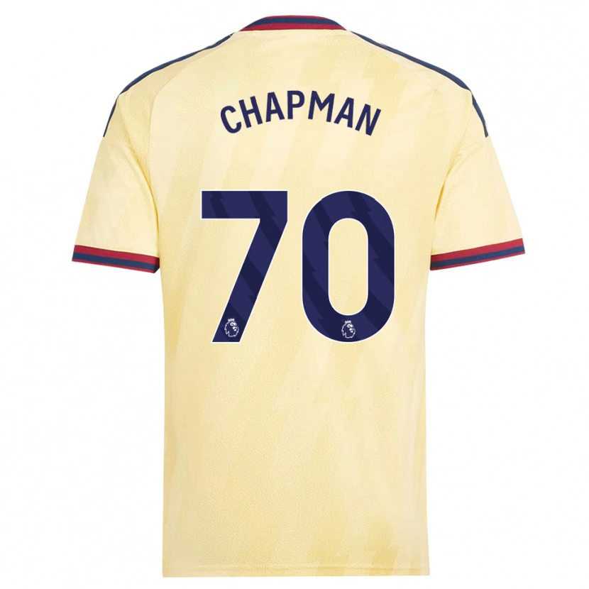 Danxen Heren Samuel Chapman #70 Licht Geel Middernachtblauw Thuisshirt Derde Tenue 2026/27 T-Shirt