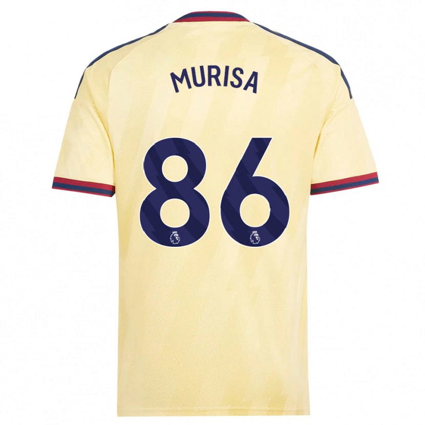 Danxen Heren Teshaun Murisa #86 Licht Geel Middernachtblauw Thuisshirt Derde Tenue 2026/27 T-Shirt